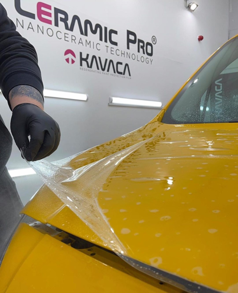 Stone Chip Protection Film For Porsche 996 / 997 – Black Paint Protection – Made In Germany